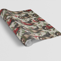 PWD Christmas Gift Wrap, Portuguese Water Dog Wrapping Paper, Portuguese Water Dog Holiday Paper, Dog Lover Gift Wrapping Paper Roll