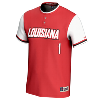 #1 Louisiana Ragin' Cajuns Lightweight Softball Jersey - Cardinal