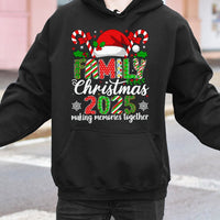 Festive Matching Holiday Sweatshirt, Family Christmas 2025 Hoodie, Adorable Xmas Vacation Pullover, Family Photo Group Winter Sweater