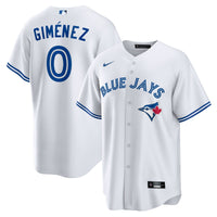 Toronto Blue Jays Andres Gimenez White Home Replica Jersey