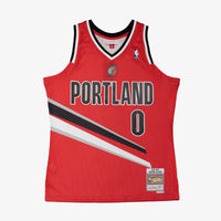 Portland Trail Blazers Damian Lillard 2012 Alternate Jersey - University Red
