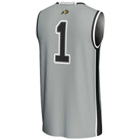 #1 Colorado Buffaloes Replica Lightweight Basketball Jersey - Gray
