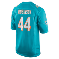 Miami Dolphins Chop Robinson Aqua Player Game Jersey
