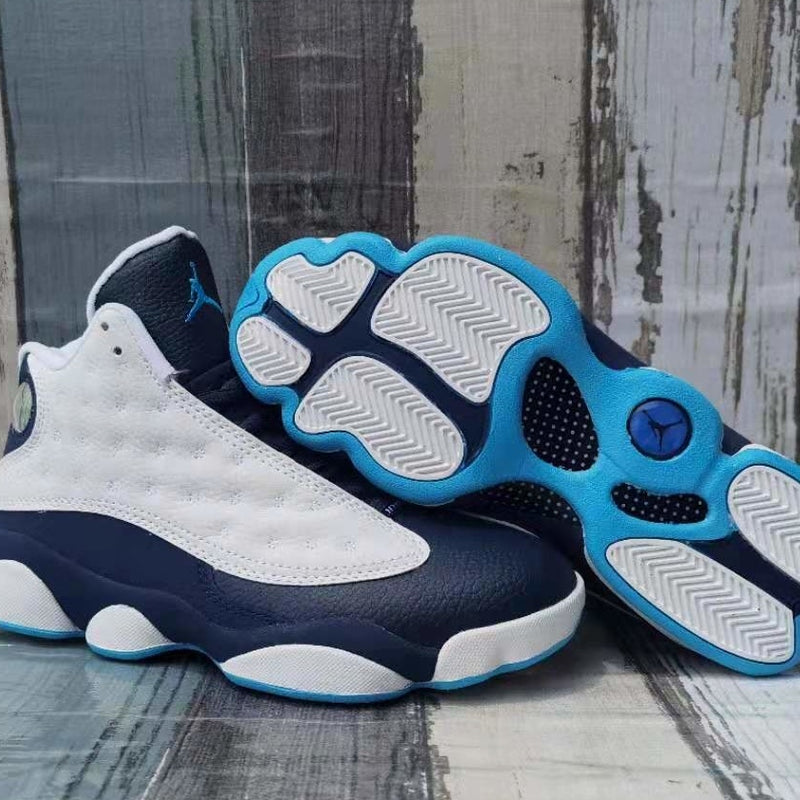 Sneakers, Blue White Colorway, Lace Up Design, Casual Gift for Sneaker Fans