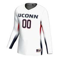 UConn Huskies NIL Lightweight Volleyball Jersey - White