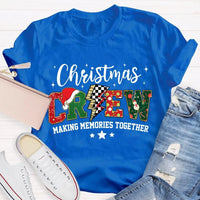 Making Memories Together Holiday Shirt, Christmas Crew Shirt, Family Matching Christmas Tee, Group Holiday Graphic Shirt, Christmas Present