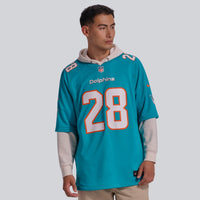 Miami Dolphins Devon Achane Aqua Player Game Jersey
