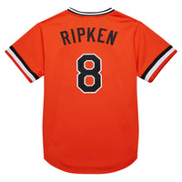 Baltimore Orioles Cal Ripken Jr. Orange 2001 Cooperstown Collection Authentic Throwback Jersey