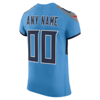 Tennessee Titans Light Blue Team Elite Custom Jersey