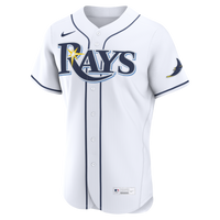 Tampa Bay Rays White Home Authentic Jersey