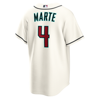 Arizona Diamondbacks Ketel Marte Cream Home Replica Jersey