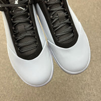 Low Top Basketball Shoes, Blue Black Gray Colorway, Suede Footwear, Lace Up Design, Casual Gift for Shoe Lovers