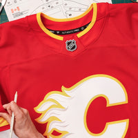Calgary Flames Red Home Authentic Pro Custom Jersey