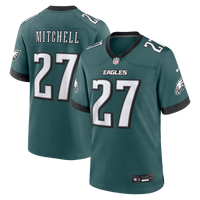 Philadelphia Eagles Quinyon Mitchell Midnight Green Team Game Jersey