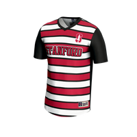 #1 Stanford Cardinal Lightweight Soccer Fashion Jersey - Black