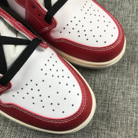 High Top Sneakers, Burgundy White Colorway, Lace Up Design, Casual Gift for Sneaker Fans