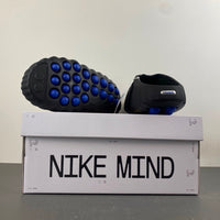 Slides, Blue Black Colorway, Slip On Design, Casual Gift for Shoe Lovers