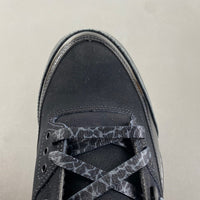 Low Top Sneakers, Black Colorway, Lace Up Design, Casual Gift for Sneaker Fans