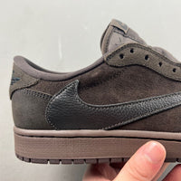 Low Top Sneakers, Black Brown Colorway, Lace Up Design, Casual Gift for Sneaker Fans