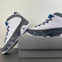 Low Top Sneakers, Blue White Gray Colorway, Lace Up Design, Casual Gift for Sneaker Fans