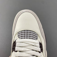 Retro Low Top Sneakers, Gray Beige Colorway, Lace Up Design, Casual Gift for Sneaker Fans