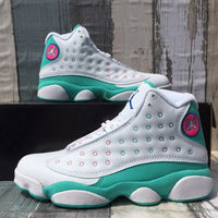 Sneakers, Mint Green White Colorway, Lace Up Design, Casual Gift for Sneaker Fans
