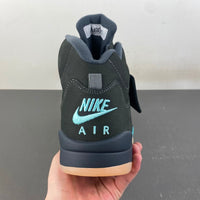 Retro Low Top Sneakers, Aurora Green Black Colorway, Lace Up Design, Casual Gift for Sneaker Fans