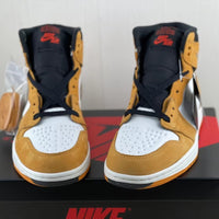 Sneakers, Yellow White Colorway, Lace Up Design, Casual Gift for Sneaker Fans