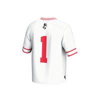 Boston University Lightweight Collegiate Lacrosse Fashion Jersey - White