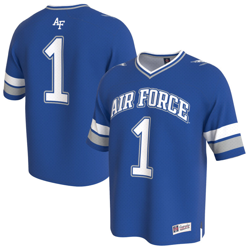 Air Force Falcons Lightweight Collegiate Football Fashion Jersey - Royal