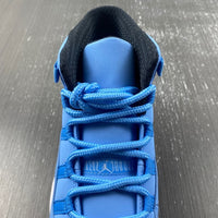 Low Top Sneakers, Blue White Colorway, Lace Up Design, Casual Gift for Sneaker Fans