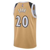 Washington Wizards 2025/26 City Edition Swingman Jersey - Tan - Alex Sarr
