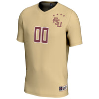 Florida State Seminoles NIL Pick-A-Player Lightweight Collegiate Soccer Fashion Jersey - Gold