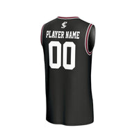 Santa Clara Broncos NIL Pick-A-Player Basketball Lightweight Jersey - Black