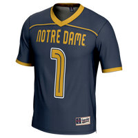 #1 Notre Dame Fighting Irish Lightweight Lacrosse Fashion Jersey - Navy