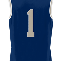#1 Georgetown Hoyas Lightweight Basketball Jersey - Navy