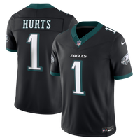 Philadelphia Eagles Jalen Hurts Black Alternate Stitched Limited Jersey