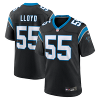 Carolina Panthers Devin Lloyd Black Team Game Jersey