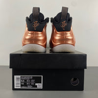 Low Top Sneakers, Black Copper Colorway, Metallic Finish, Lace Up Design, Casual Gift for Sneaker Fans