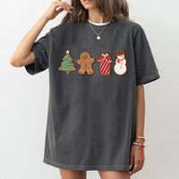 Adorable Holiday Cookie Graphic Shirt, Christmas Gingerbread T-Shirt, Festive Gingerbread Man Tee, Winter Holiday Baking Shirt, Xmas Present