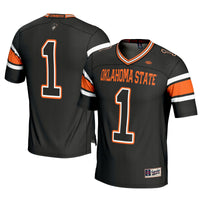#1 Oklahoma State Cowboys Football Jersey - Black