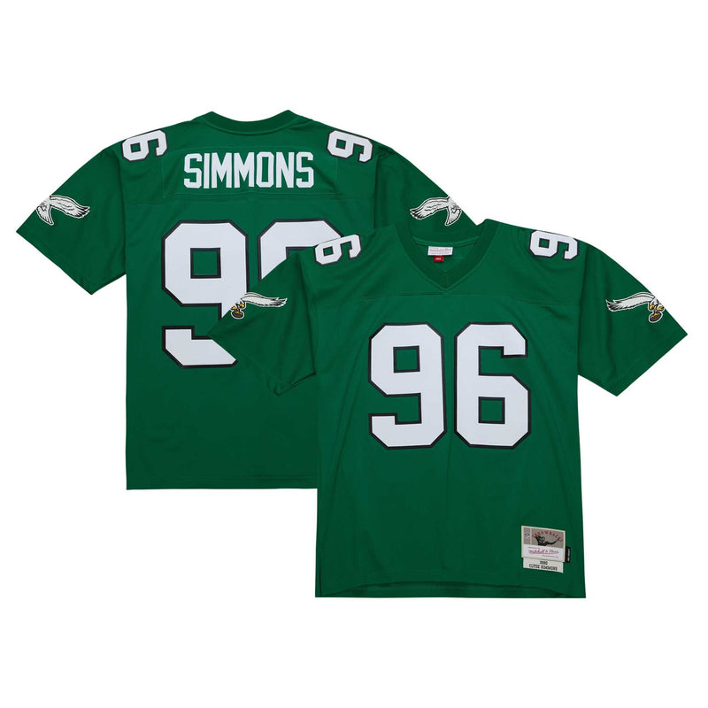 Philadelphia Eagles Clyde Simmons Kelly Green Legacy Replica Jersey
