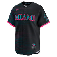 Miami Marlins Black 2025 City Connect Limited Jersey