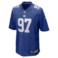 New York Giants Dexter Lawrence II Royal Team Game Player Jersey