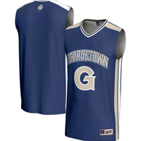 Georgetown Hoyas Spirit Basketball Jersey - Navy