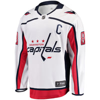 Washington Capitals Alexander Ovechkin White Breakaway Jersey