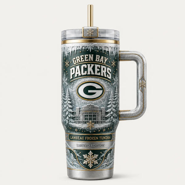 GB - Frozen Tundra, Snowfall and a Green Bay Winter Study - main