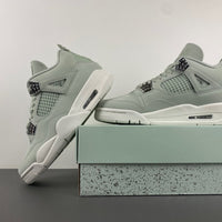 Low Top Sneakers, Green Silver Sail Colorway, Lace Up Design, Casual Gift for Sneaker Fans
