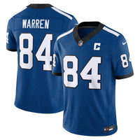Indianapolis Colts Tyler Warren Royal Alternate Indiana Nights Stitched Limited Jersey