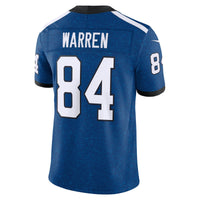 Indianapolis Colts Tyler Warren Royal Alternate Indiana Nights Stitched Limited Jersey